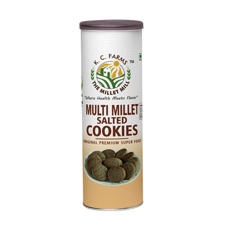 Multi Millet Salted Cookies